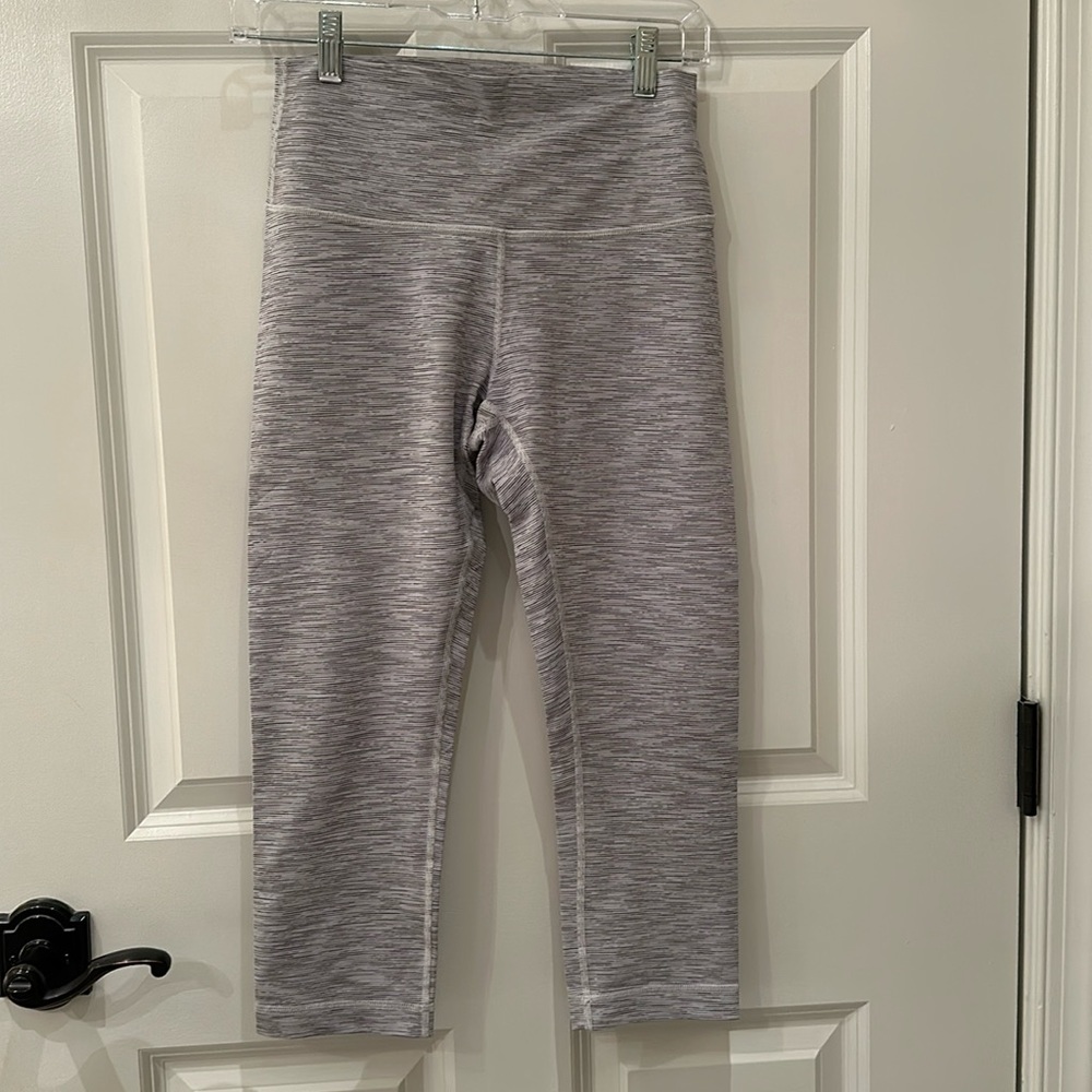 Lululemon wunder under high rise crop legging